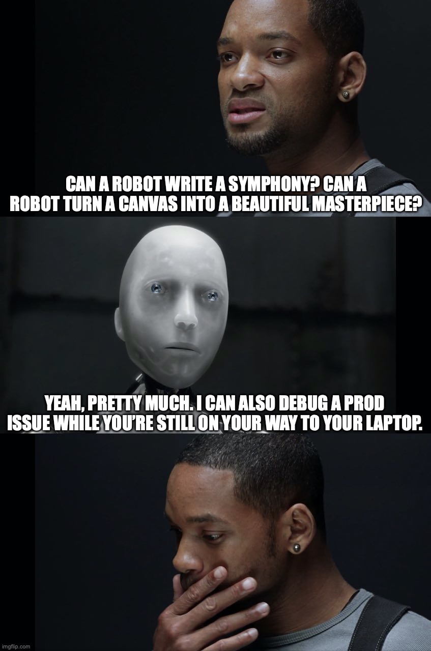 Can a robot write a symphony? — I, Robot